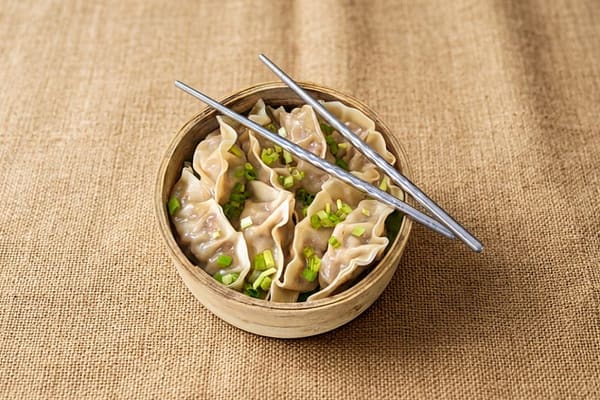 Steamed shiitake mushroom dumplings, Colombo delivery, Vinya Garden
